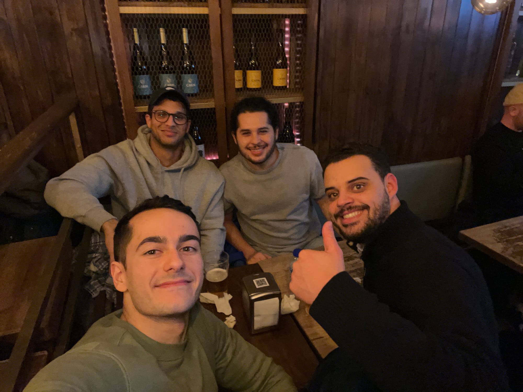 Campfire dev team in Lisbon